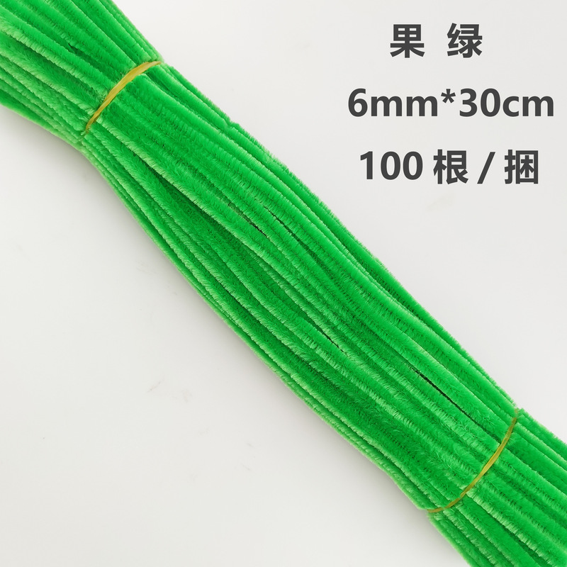 卸売り超密ツイスト棒安全カラー毛条純色毛根児童手作り材料包益智玩具|undefined
