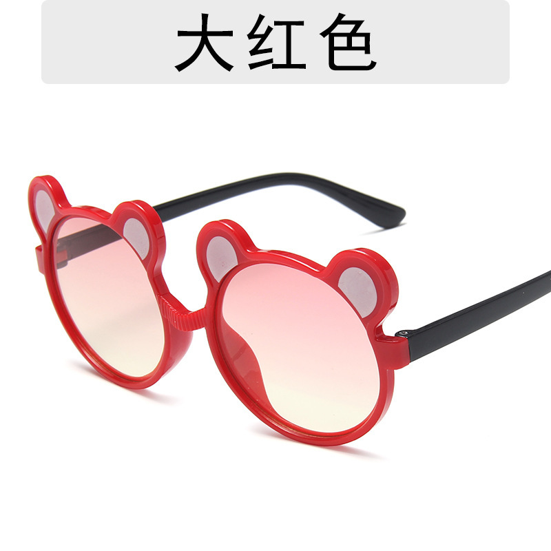 Mickey forma gafas de sol para niños lindo bebé Moda gafas de sol a prueba de rayos UV a prueba de sol niños y niñas gafas