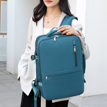 批发多功能男士通勤出差旅行背包商务17寸超大容量双肩背电脑包