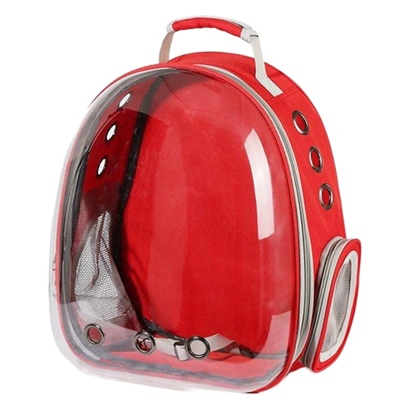 Трансграничная полукосмосная сумка для кошек, панорамная прозрачная портативная дышащая сумка для домашних животных, большой вместительный рюкзак для собак и кошек