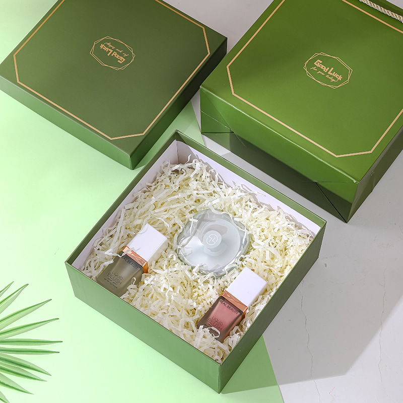 伴手礼礼盒高级感轻奢ins风端午节空盒子伴娘生日结婚礼品包装盒