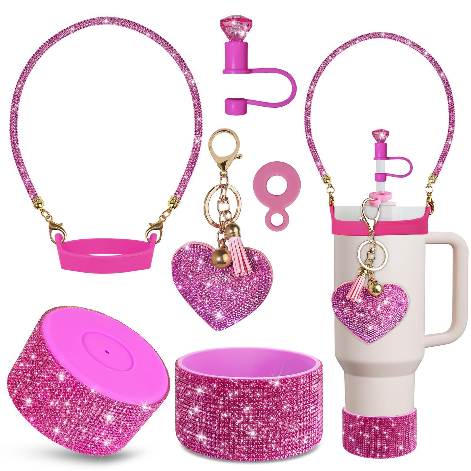 120g Weight Cup Sleeves Kitchen and drinking utensils 1 Set Quantity Daily Occasion Silica Gel Material Star, Red Heart Pattern Casual Style Casual Star Red Heart Silica Gel Cup Sleeves 1 Set 无