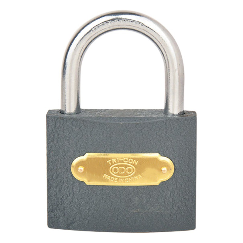 Candado original para seguridad de puertas, llave universal, cerradura impermeable y resistente al óxido de 50 mm, cerradura universal, cerradura pequeña, cerradura de apertura simple para puerta principal.