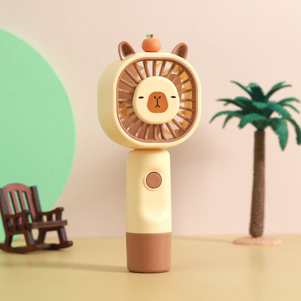 Handheld small lightweight air fan for students for traveling