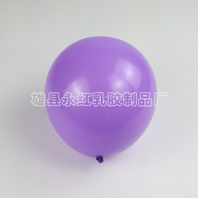 Suministro directo de 10 pulgadas 1.8g globo mate de decoración globo mate de fiesta globo