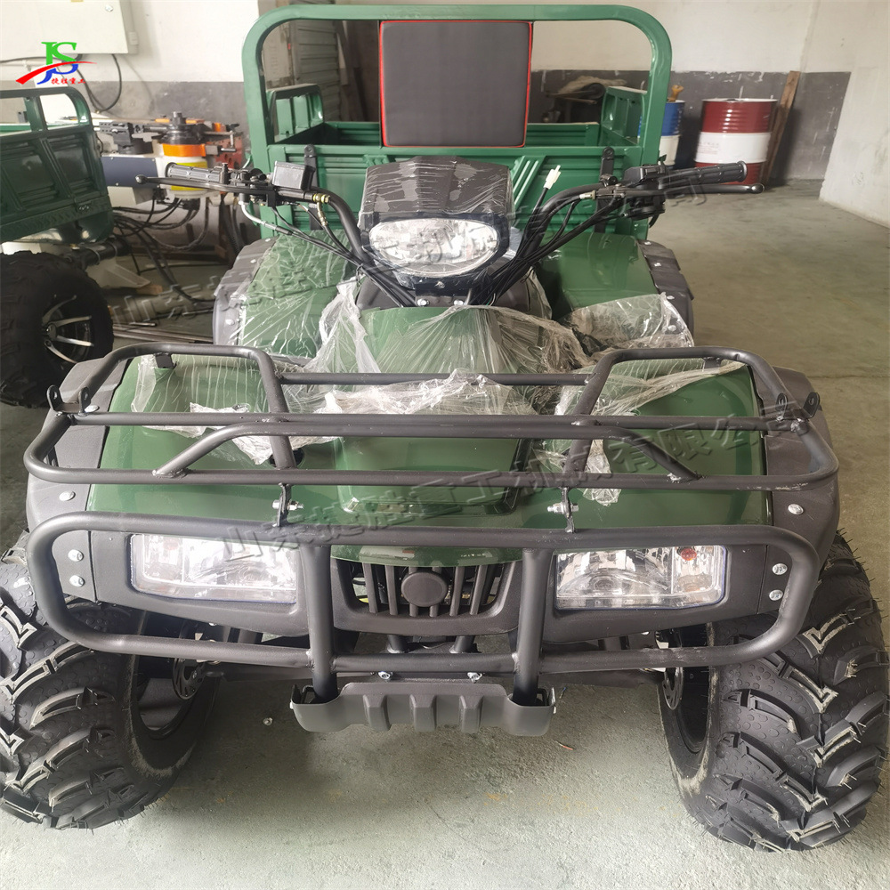 Barras horizontales camión de volcado hidráulico de cuatro tiempos camión de transporte cruzado de playa de cuatro ruedas vehículo de accionamiento de eje de transmisión de motor de cuatro ruedas