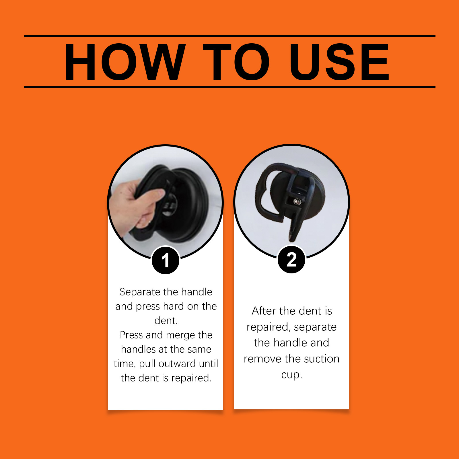 Rayhong Car Dent Repair Suction Cup, Dent Pulling Tool, Sheet Metal Dent Repair Silicone Suction Cup