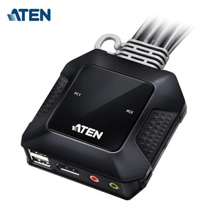 ATEN���� CS52DP 2�˿�USB-C����XKVM�ГQ����Ӱ��I4K����ҕ�l