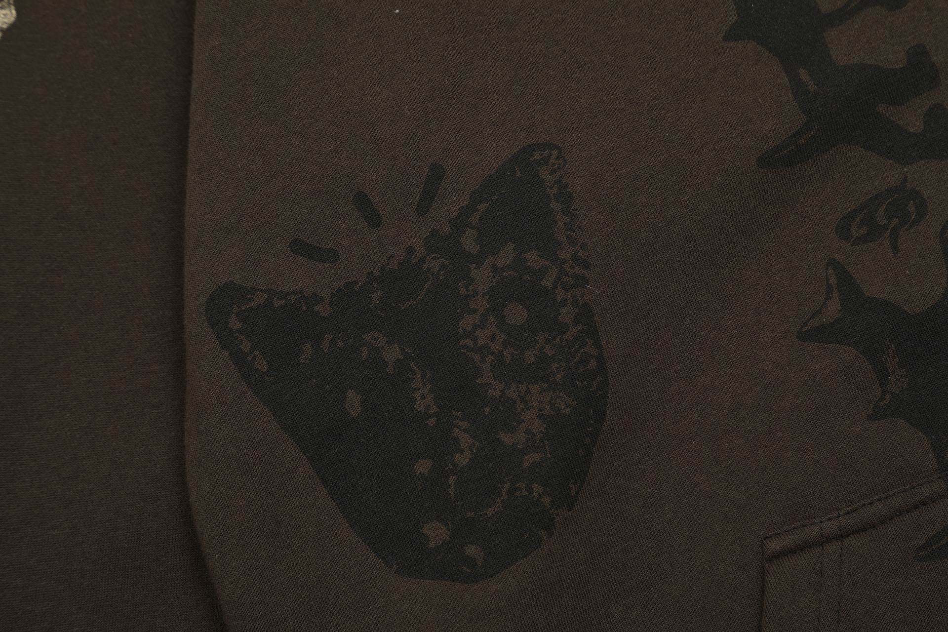 Herrenbekleidung Trendmarke Sonnenstickerei plus Samt-Kapuzenpullover für Männer und Frauen High Street Cardigan Jacke_voghion.com