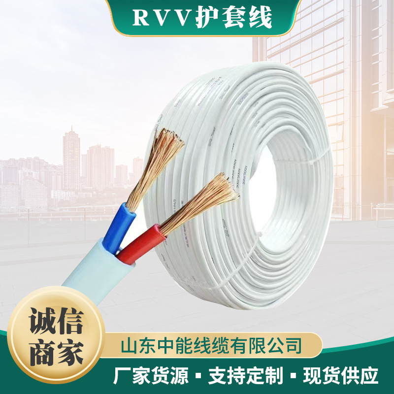 Directly Supplied from the Manufacturer, Multi-Core Oxygen-Free Copper Cable, Full Range Rvv 3*2.5 Meter Copper Core Rvv Cable