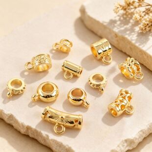 18k��ɫ��ɫ���y��ͨ�����h ���۶��ʽdiy�ֹ��������������l