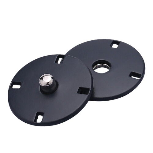 High-end invisible metal concealed buckle cashmere woolen coat snap buttons mother-in-law buttons colorful round snap buttons hand-stitched buttons