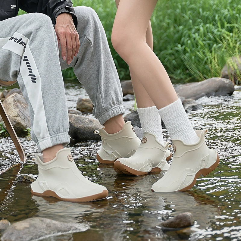 Древесный короткоствольный пара теплая дамы дождевые сапоги в течение четырех сезонов