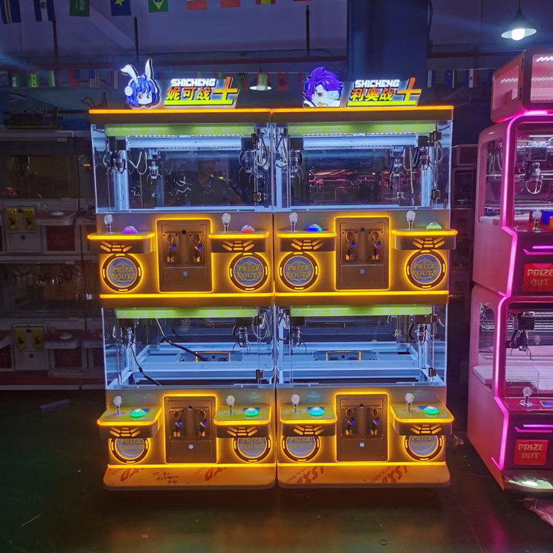 Máquina de muñecas para el centro comercial, nueva máquina de regalo de bocadillos, máquina de muñecas para escanear códigos de monedas, máquina de muñecas