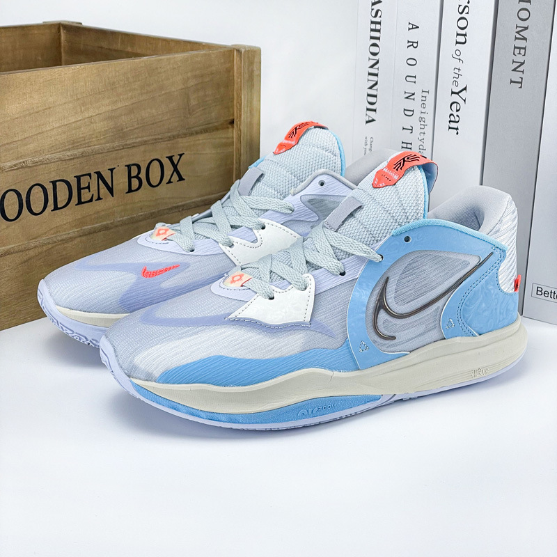 [Clearance of Discontinued Sizes] Kyrie 5 Low-Top Practical Basketball Shoes Breathable Sports Shoes Black Mamba Student Sneakers Aj312