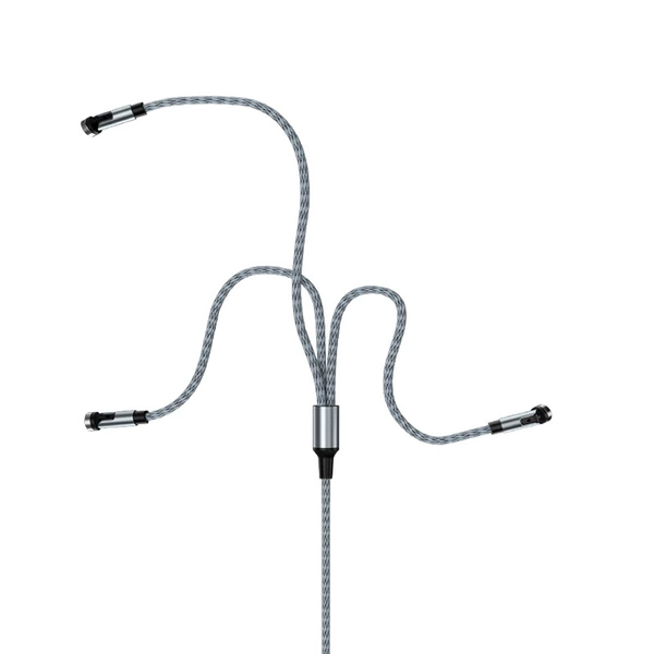 Two-for-three charging cable (including 3 typec magnetic suction heads)