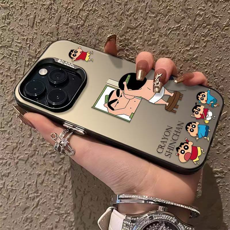 Nueva aplicación para iPhone 16 funda para teléfono móvil Apple 15promax/14 anti-caída 13pro12 Japón y Corea 11x r chica