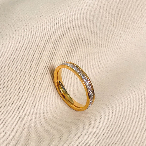 Titanium steel ring for both men and women, classic style, new Chinese small design, simple band, non-fading, couple's index finger rings, non-fading