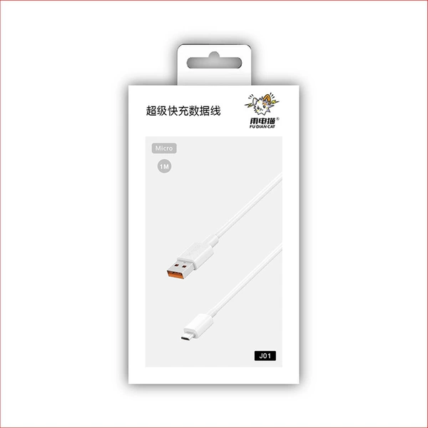J01 suitable for old Android (Micro) super fast charging data cable (1 meter) 6978194190415