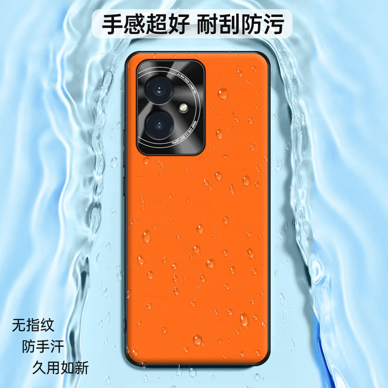 Honor 100 cep telefonu kılıfı, sıvı düz deri kılıf, düşmeyi önleyici ve kirlenmeyi önleyici koruyucu kapak için uygundur, tek parça olarak gönderilebilir