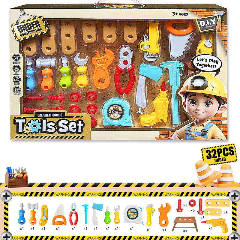 Transfronterizos Amazon Niños todo en uno reparación de ingeniería DIY desmontaje caja de tracción juguetes para niños