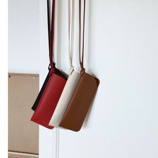 in stock South Korea moondal Leather Lanyard Glasses Bag Relaxation Glasses Bag Travel Portable Sunglasses Storage Box