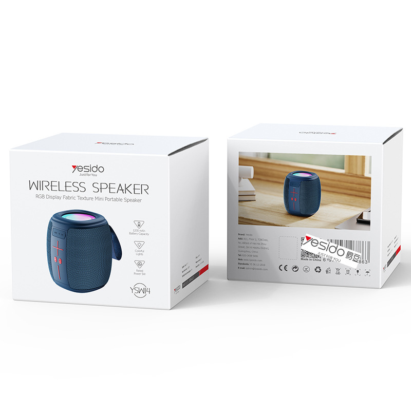 Yesido Bluetooth スピーカー屋外 RGB 照明効果カード小型オーディオスク越境代理店ワイヤレス Bluetooth スピーカー|undefined
