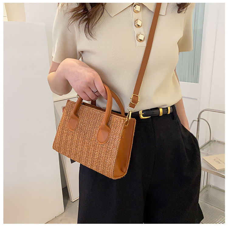 Women's Small Spring&summer Straw Fashion Straw Bag display picture 6