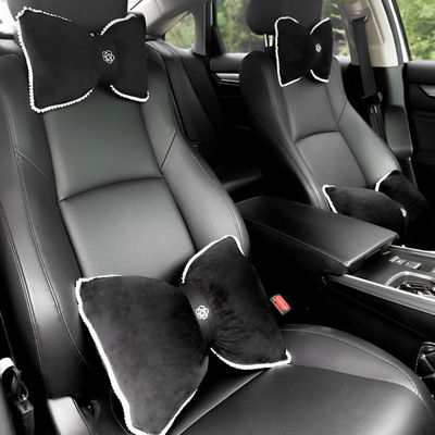 Headrest Car automobile bow personality originality goddess Waist Four piece suit pillow vehicle Neck Pillow