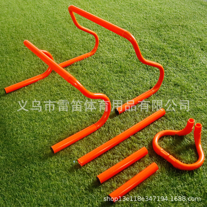 Combinado desmontable plegable pequeño obstáculo de entrenamiento de fútbol obstáculo de entrenamiento físico estante de entrenamiento físico para niños