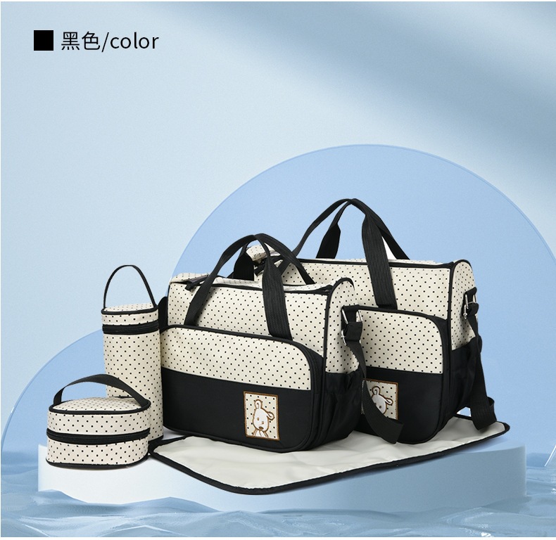 Bolsa de viaje para padres e hijos, bolso casual de moda, bolso de hombro impermeable multifuncional de gran capacidad.