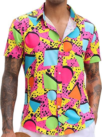 Venta caliente transfronteriza europea y americana, linda mascota gato estampado 3D, camisa hawaiana de manga corta con botones sueltos en la calle principal para hombres