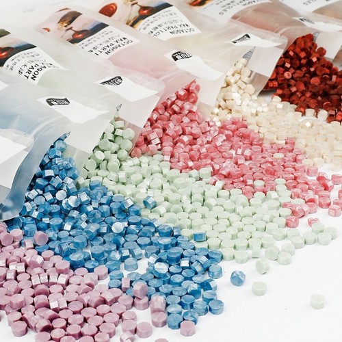 Enamel seal wick pearl color envelope seal wick seal seal set mixed color wick seal wick