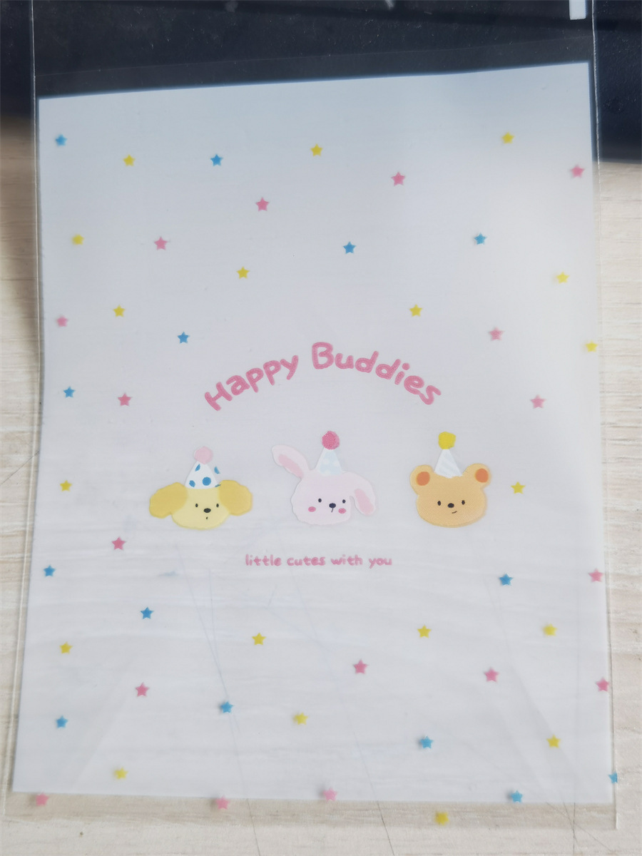 흰색 배경의 작은 토끼 3마리 1팩 [50장]