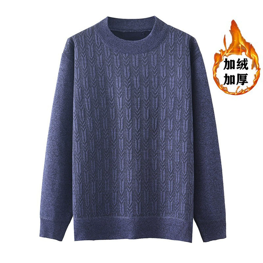 Поколение Нового свитера с длинными рукавами, пальто на флисовой подкладке, осенне-зимний пуловер, свитер, повседневная одежда