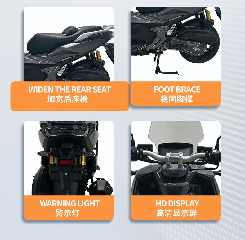 Cross-Border Export of Fuel-Powered Vehicles, Adv Second-Generation Off-Road Motorcycles, Cool Large Scooter Motorcycles, Foreign Wholesale