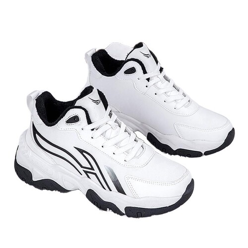 Stylish Fall New Men's Casual Sports Shoes Large Size Blue Thick Sole Stylish Breathable Father Shoes Trendy Shoes
