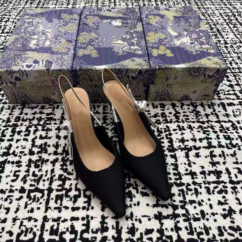 Cross-Border D Brand Bow-Knot Knit Sandals for Women 2026 Spring and Autumn Retro Pointed Toe Shallow Backless Lightweight Flat Shoes Cross-Border D Brand Bow-Knot Knit Sandals for Women 2026 Spring and Autumn Retro Pointed Toe Shallow Backless Lightweight Flat Shoes