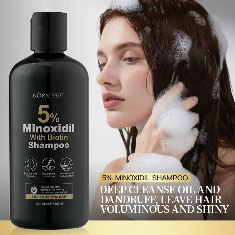 KORMESIC米诺&地尔全英文洗发水shampoo头皮护理跨境外贸厂家批发