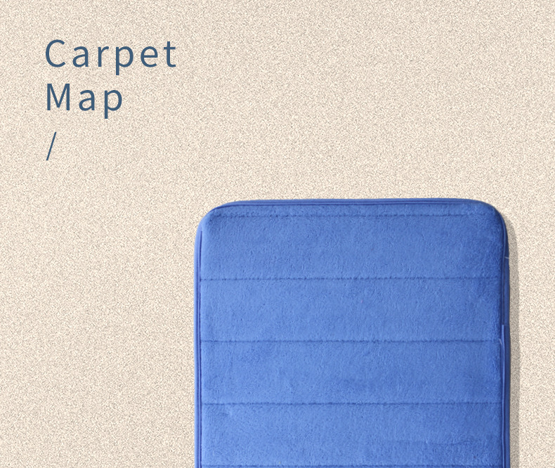 绗绣门垫,浴室脚垫,珊瑚绒地垫,卫浴地毯,定制地毯