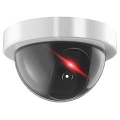 厂家直销假的监控仿真摄像头白色家用室外红外带灯模型假监控器