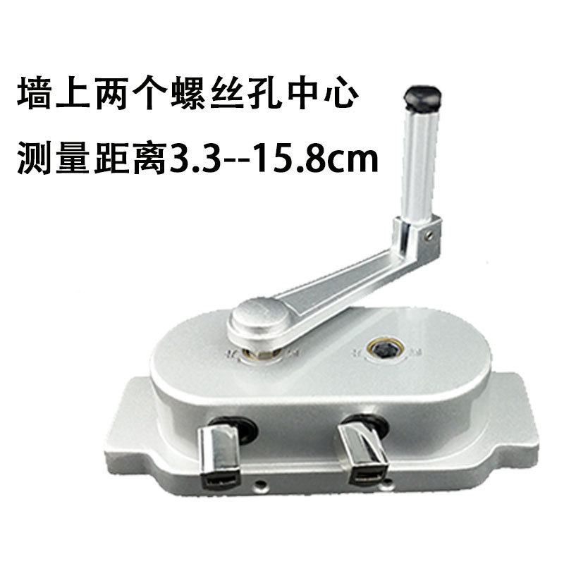KGJ免打孔手摇器晒衣架摇手阳台晾衣手摇配件普通双杆老式升降器|undefined