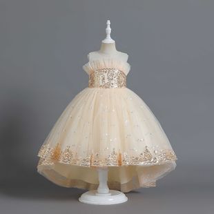 Dress, small princess costume, girl's skirt, children's clothing, princess style