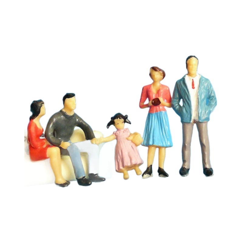 Nurse uniform, doll, plastic mini model, scale 1:25, scale 1:30
