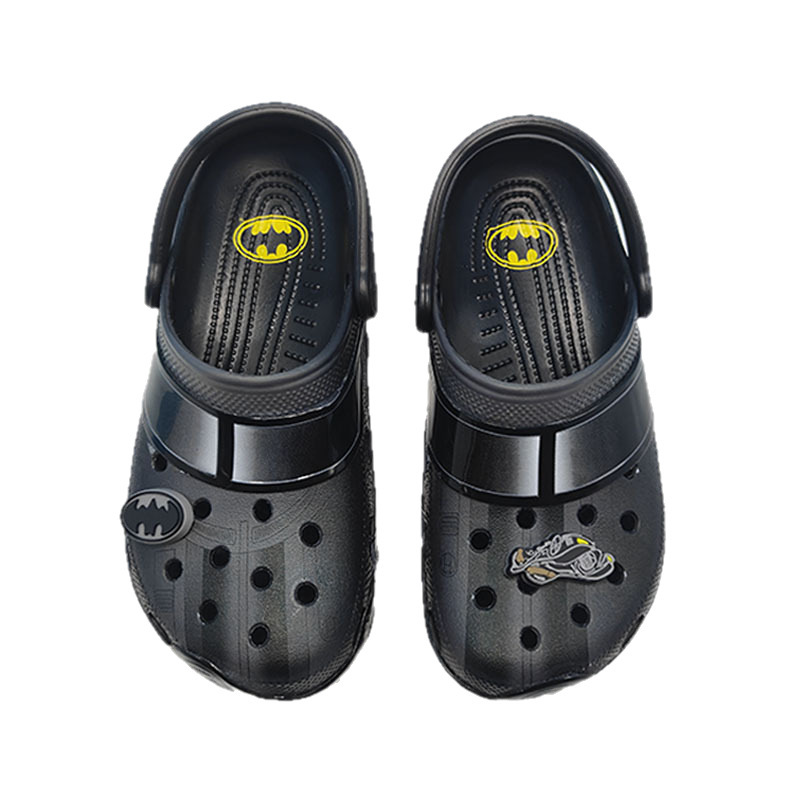 Cross Batman Sports Car Clogs Batman Collaboration Adult Non-Slip Beach Sandals and Slippers