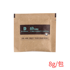 69 Moisture Bag 8g Small Packaging 69% Constant Humidity Cigar Moisture Box Cigar Moisture Pack Humidifier Pack Cigar Box Accessory