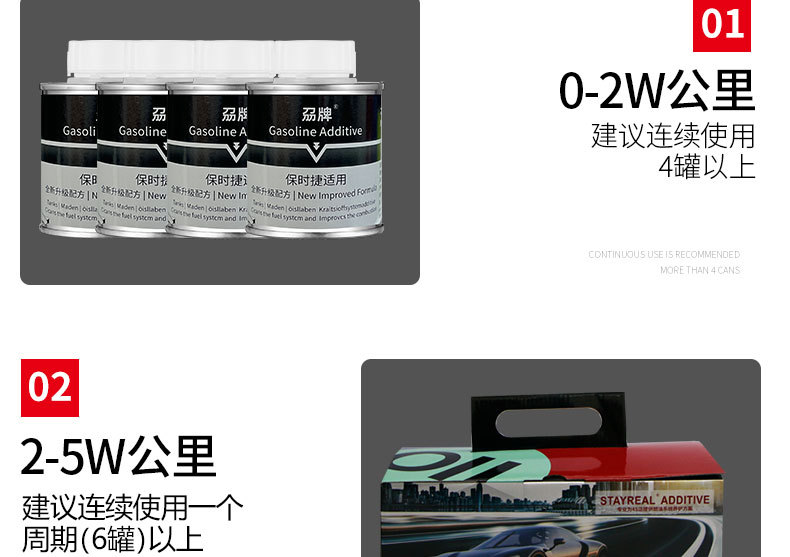 Suitable for Porsche Special Fuel Additive Imported Pea Carbon Deposit Removal Fuel Treasure Cleaning Agent 120ml*6 Bottles
