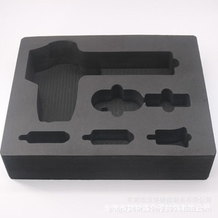 Black Eva Inner Support Wine Bottle Vase Gift Box Anti-Collision Shock-Absorbing Sponge Pad Logistics Express Packaging Sponge Lining