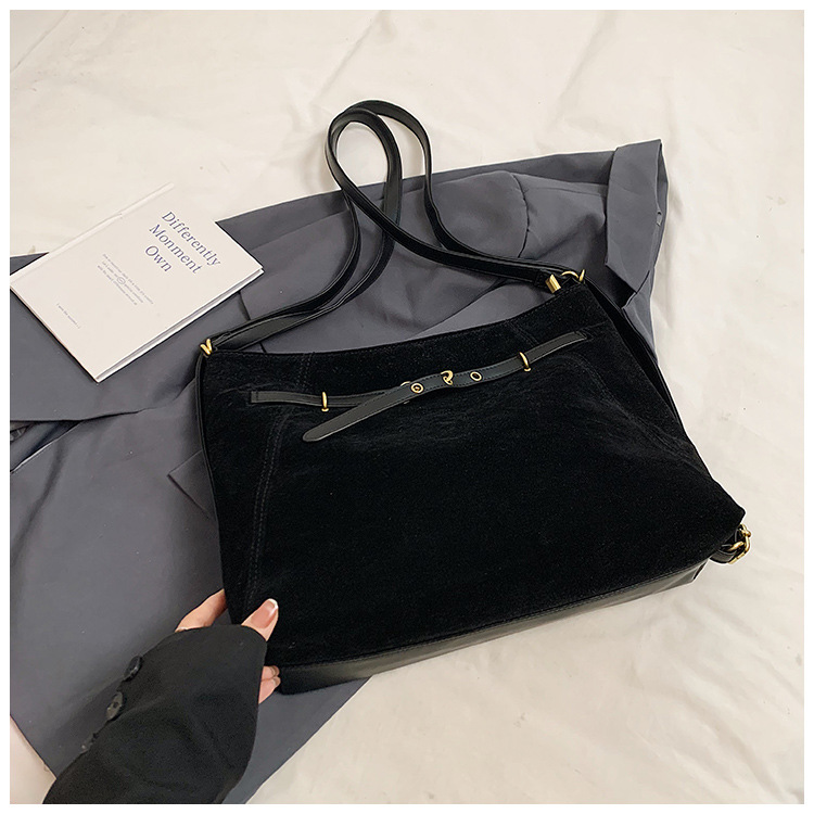 Bolsa retro de gran capacidad esmerizada para mujeres 2025 nuevo otoño invierno ocio mochila de hombro para viajar bolsas de hombro