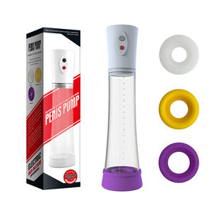 Men's liquid crystal men with vacuum penile erection increases smart male middle -aged and elderly masturbation trainer exercise